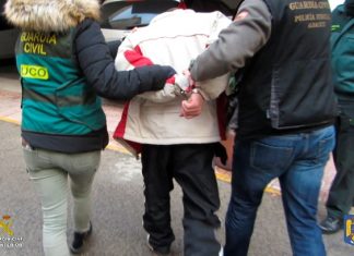 La Guardia Civil detiene a un peligroso fugitivo huido de la justicia rumana