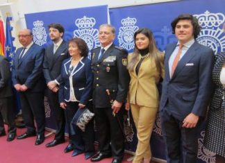El director de la Policía ha asistido en Badajoz a la toma de posesión de José Antonio Togores como nuevo jefe superior de Extremadura