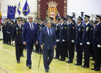 l ministro del Interior, Juan Ignacio Zoido, ha presidido el acto de jura de la XXIX Promoción de Inspectores de la Policía Nacional en la Escuela Nacional de Policía de Ávila
