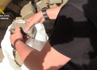 La Guardia Civil evita el homicidio de una mujer y desarticula una organización criminal dedicada al tráfico internacional de droga