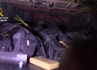La Guardia Civil incauta más de 900 kilogramos de cocaína en el puerto de Algeciras